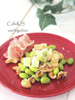 超早おつまみ、枝豆チーズ-レシピのメイン写真