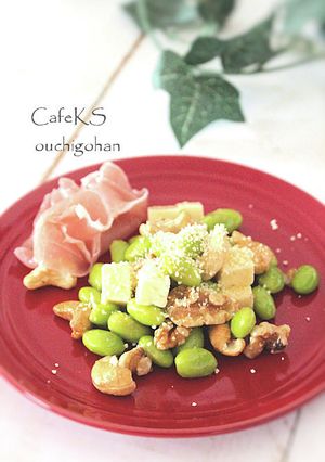 超早おつまみ、枝豆チーズ-レシピのメイン写真
