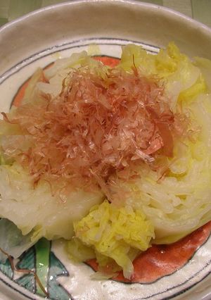 面倒だけど蒸して食べて！白菜のおひたし。-レシピのメイン写真