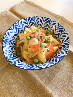 ポリ袋でさばとじゃがいもの味噌煮-レシピのメイン写真