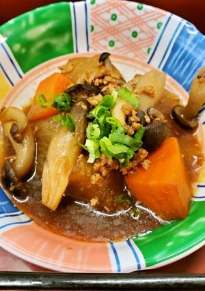 大根としめじの肉味噌煮-レシピのメイン写真