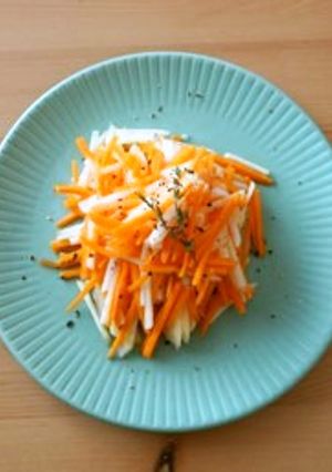 簡単おいしい！りんごのサラダ-レシピのメイン写真