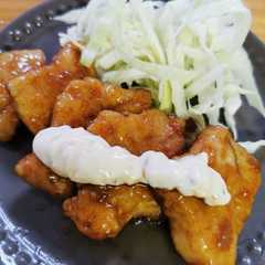 รูปของ 揚げない鶏胸チキン南蛮