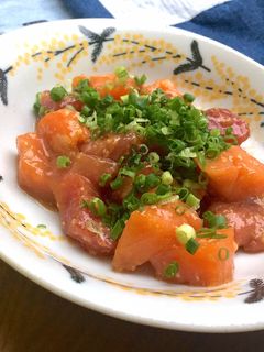 マグロ味噌ポキ★漬け丼ダイエットメニュー-レシピのメイン写真