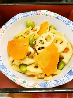蓮根のごま和え-レシピのメイン写真