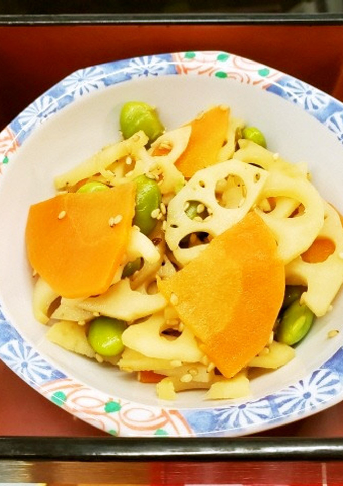 蓮根のごま和え-レシピのメイン写真