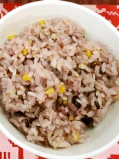 十穀入りごはん-レシピのメイン写真