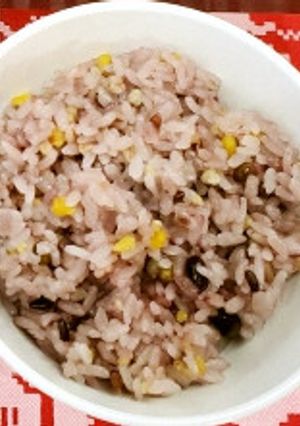 十穀入りごはん-レシピのメイン写真