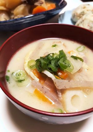 京風★ほっこり温活★粕汁-レシピのメイン写真