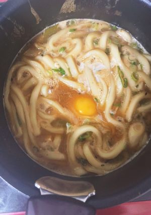 余った味噌汁で！！簡単☆味噌煮込みうどん-レシピのメイン写真