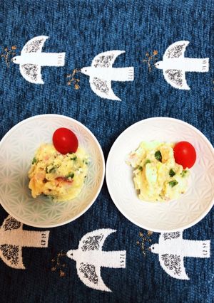 マッシュポテトのホットサラダ-レシピのメイン写真