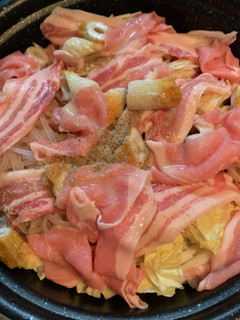 忙しい日に。ごま豆乳鍋-レシピのメイン写真