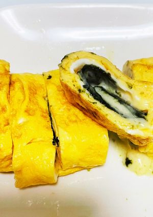 海苔チーズイン卵焼き-レシピのメイン写真