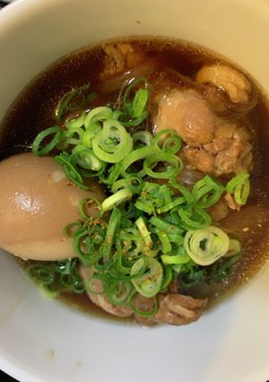 だし汁で手羽元のあっさり煮-レシピのメイン写真