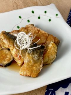*さば竜田となすのあんかけ*-レシピのメイン写真