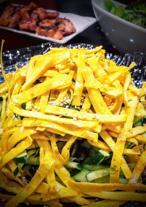 絶品　お祝い料理　棒棒鶏サラダ-レシピのメイン写真