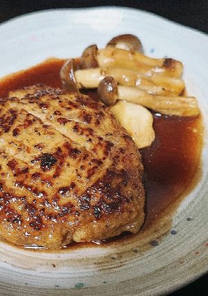 大学院生が研究したハンバーグ-レシピのメイン写真