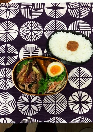 豚こま炒め弁当　〜高校生男子弁当〜-レシピのメイン写真