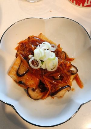 揚げ出し豆腐、あんかけ。-レシピのメイン写真