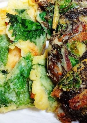 もずくとちくわ＆かまぼこの大葉巻天ぷら-レシピのメイン写真