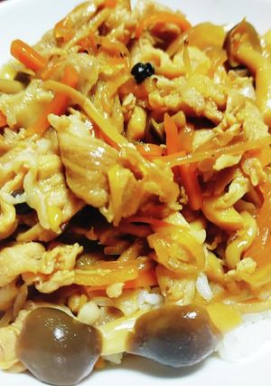 満腹豚丼！-レシピのメイン写真