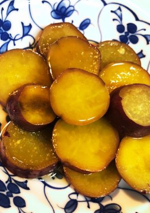 秋の旬！！さつまいもの甘露煮-レシピのメイン写真