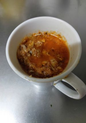 オイルサーディンとみそのパスタソース-レシピのメイン写真