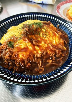 オムハヤシ-レシピのメイン写真