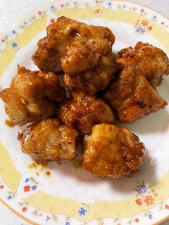 給食メニュー♡若鶏のから揚げ〜甘辛ソース-レシピのメイン写真