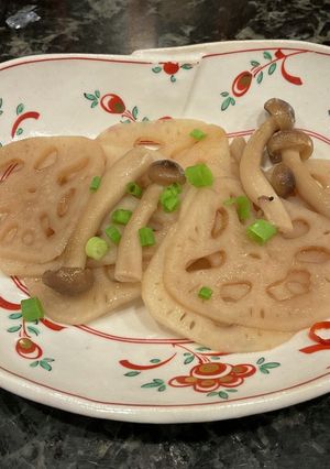 レンコンとしめじのフライパン煮-レシピのメイン写真