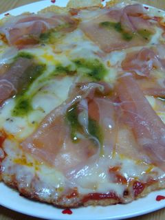 ご飯ピザ-レシピのメイン写真