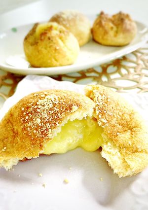 罪悪感ゼロ♪チーズがとろ〜♡おからパン♡-レシピのメイン写真