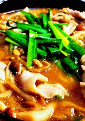 秋のきのこのアレンジ辛ラーメン！-レシピのメイン写真