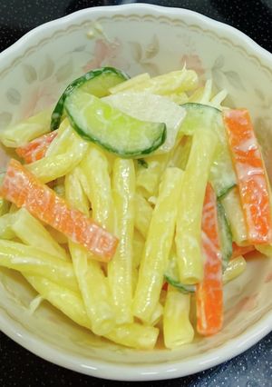 学食のマカロニサラダ-レシピのメイン写真