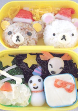 クリスマス　リラックマ　弁当-レシピのメイン写真