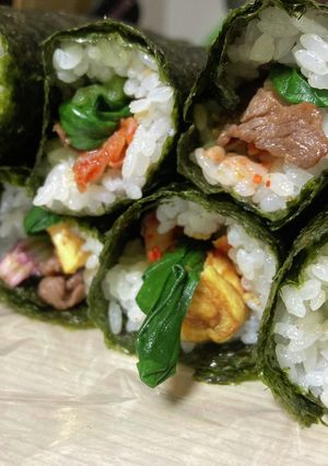 キンパ　うまレシピ！恵方巻キンパ-レシピのメイン写真