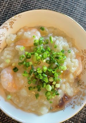 ピータンエビ粥-レシピのメイン写真