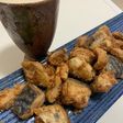 ポリ袋で!カツオの竜田揚げ