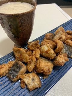 ポリ袋で!カツオの竜田揚げ-レシピのメイン写真