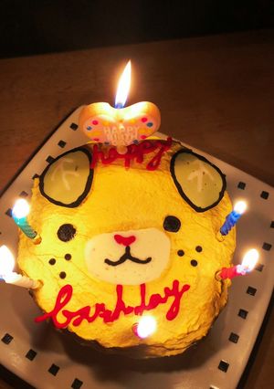 みきゃんのバースデーケーキ-レシピのメイン写真
