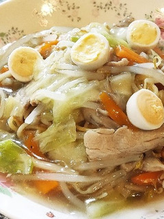簡単!塩野菜あんかけ焼きそば-レシピのメイン写真