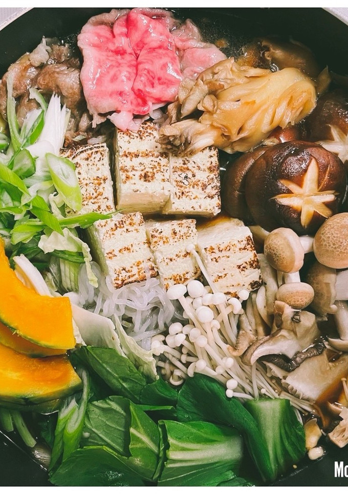 秋の味　きのこのすき焼き鍋-レシピのメイン写真