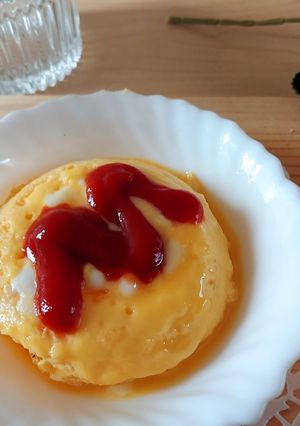 レンジで簡単☆ふわとろ〜ミニオムレツ-レシピのメイン写真