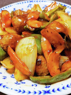 肉団子の酢豚風-レシピのメイン写真