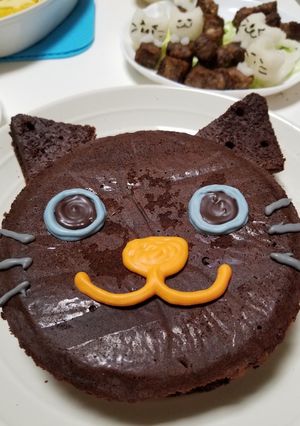 ☆猫ケーキ☆-レシピのメイン写真