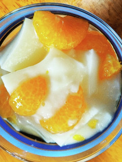 簡単!みかん牛乳寒天-レシピのメイン写真