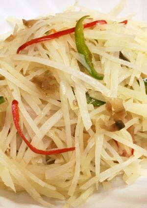 土豆丝(じゃがいもの細切り炒め)-レシピのメイン写真