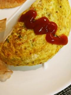 今日の残りものde-オムレツ-レシピのメイン写真