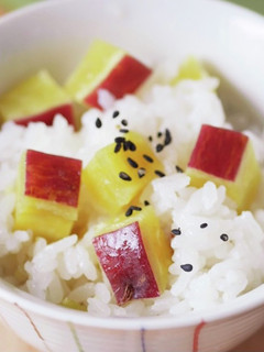 レンジで!✽かんたんさつまいもご飯✽-レシピのメイン写真