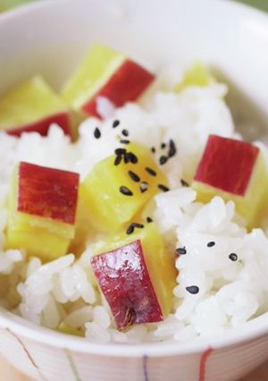 レンジで！✽かんたんさつまいもご飯✽-レシピのメイン写真